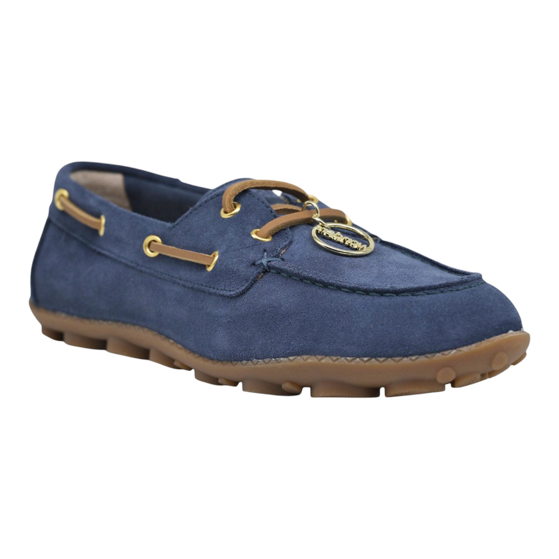 Wonders 2104 Δετά Boat Shoes με Κρεμαστό - Μπλέ