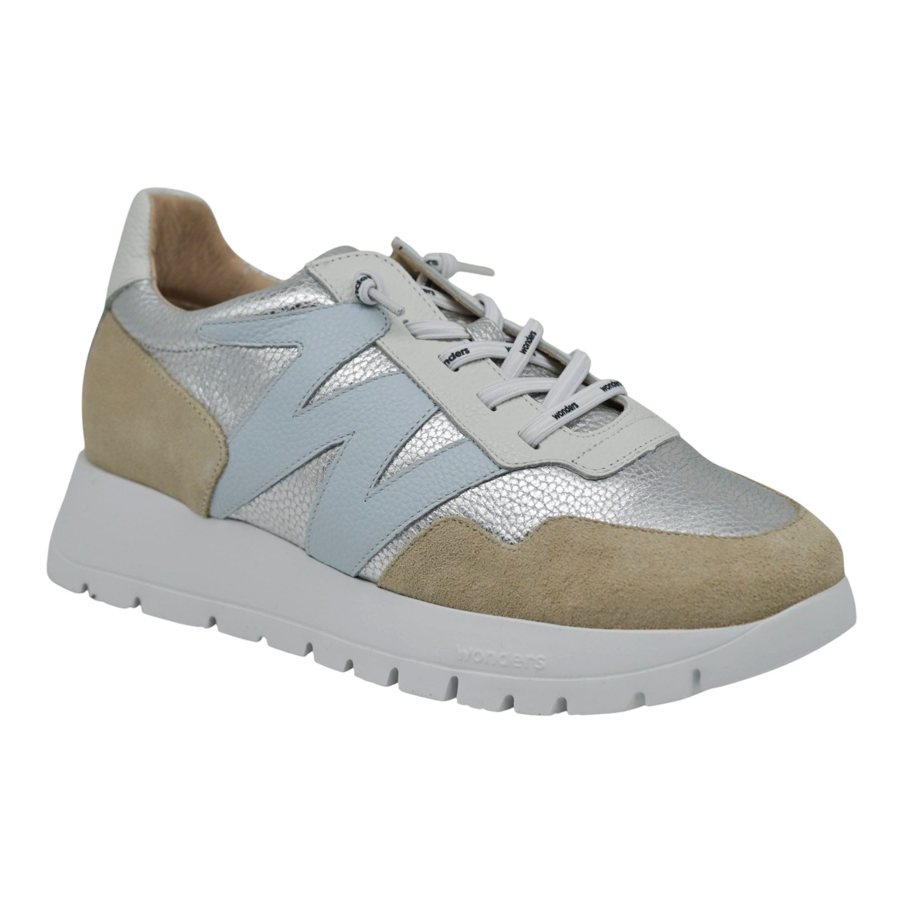 Wonders 24101 Sneakers με W - Beige
