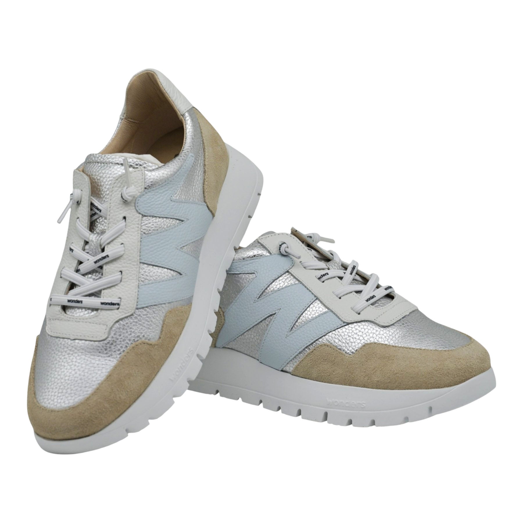 Wonders 24101 Sneakers με W - Beige