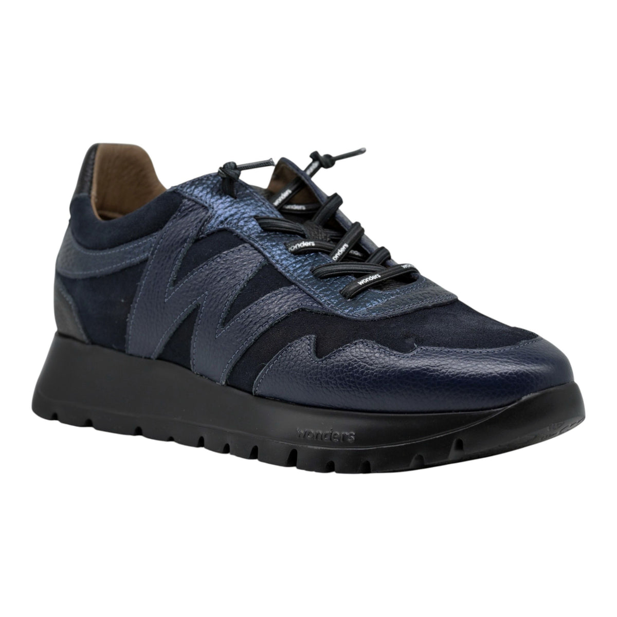 Wonders 24110 Sneakers με Τρακτερωτή Σόλα - Μπλέ