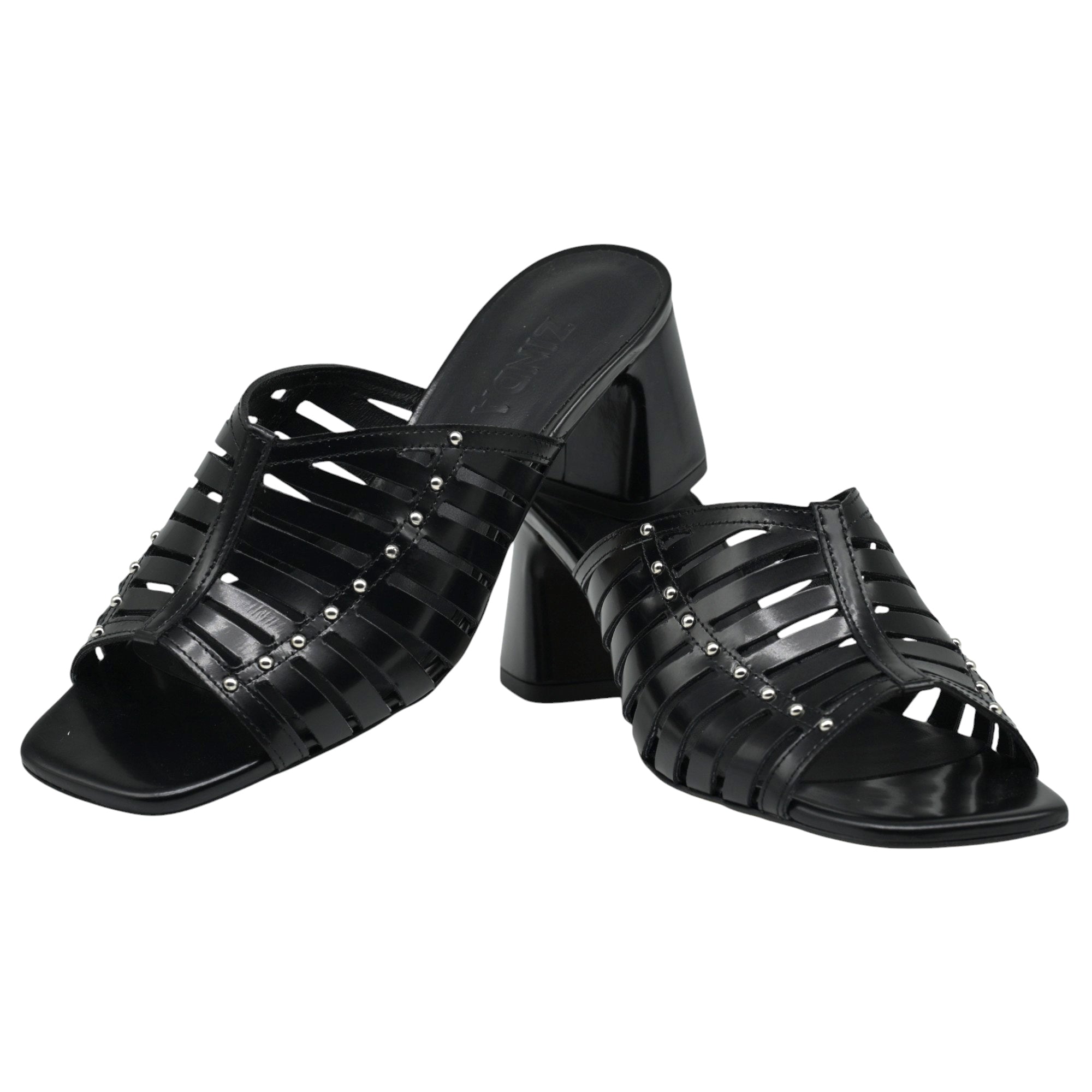 Zinda 3058 Πέδιλα Slip On - Μαύρο