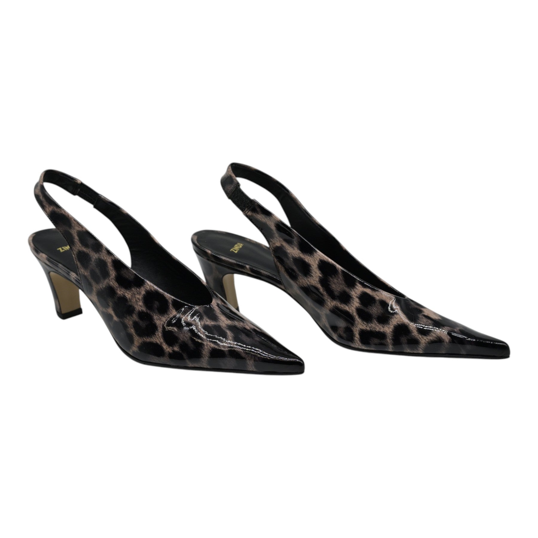Zinda 3403 Γόβες Slingback Μυτερές - Negro