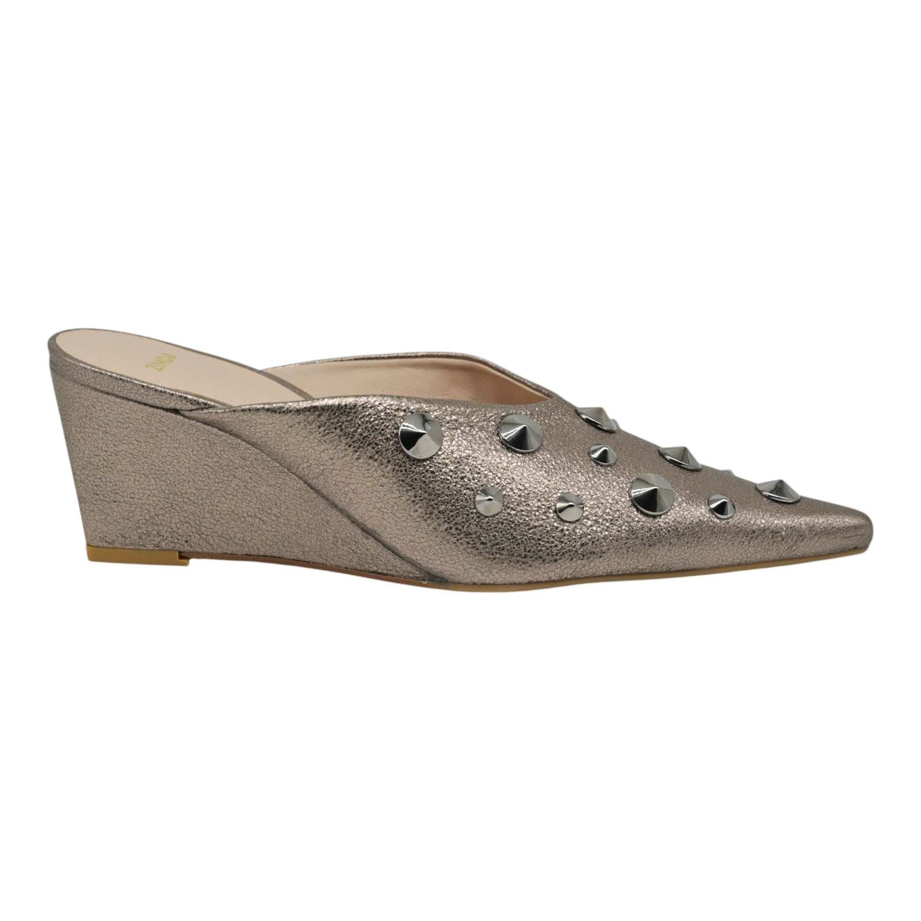 Zinda 3406 Mules Μυτερά με Τρουκς - Stone