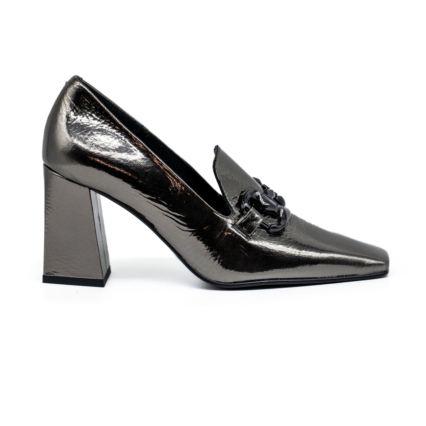 Zinda 2467F Γόβες Μοκασίνια - Ατσαλί