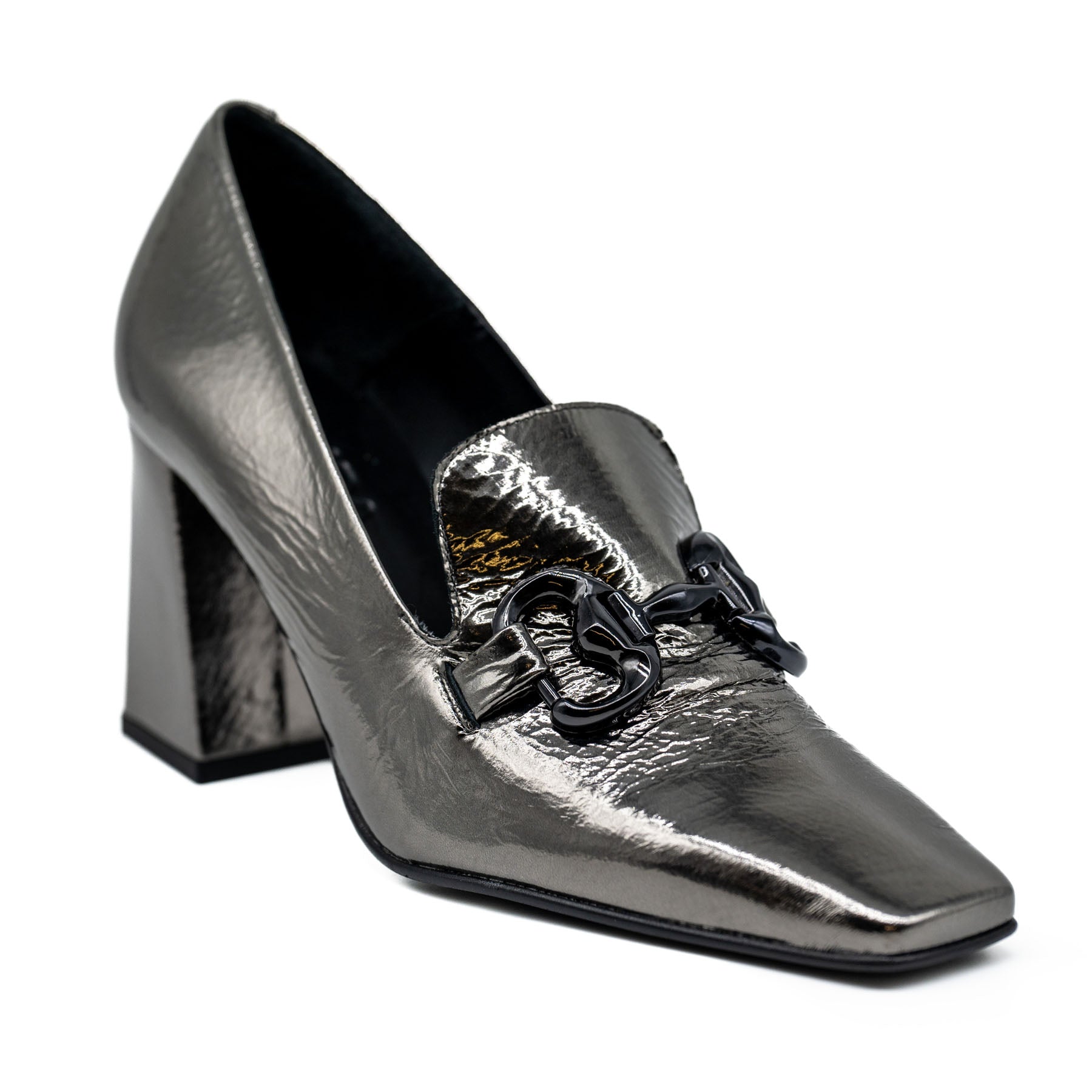 Zinda 2467F Γόβες Μοκασίνια - Ατσαλί