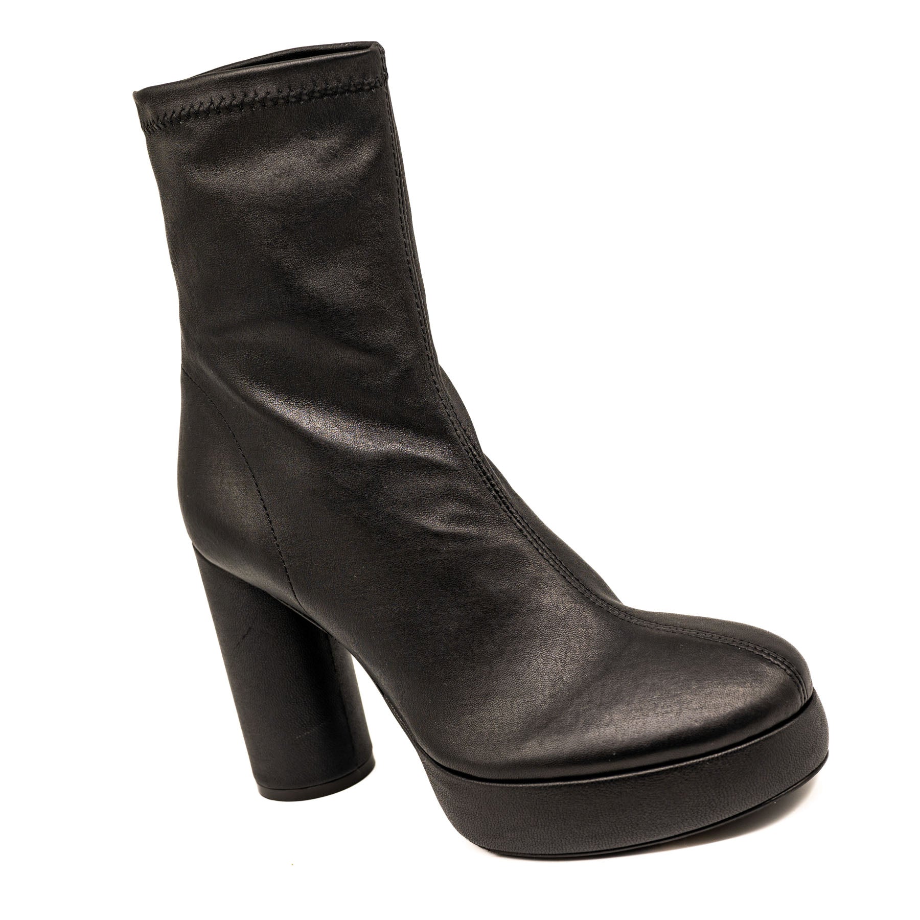 Vic Matie Μποτάκια Wedge Slip On - Μαύρα