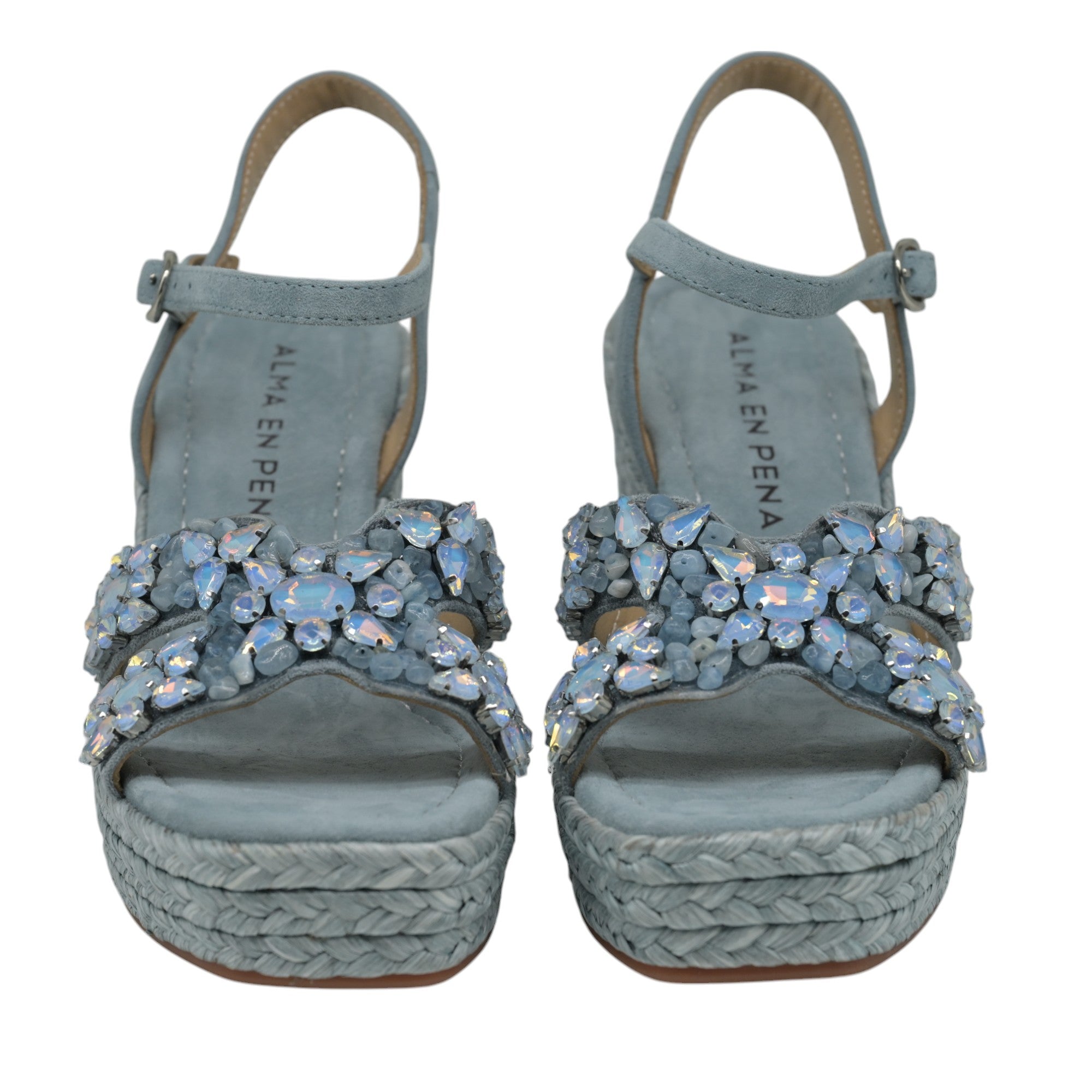 Πλατφόρμες με Κρύσταλλα - Jeans