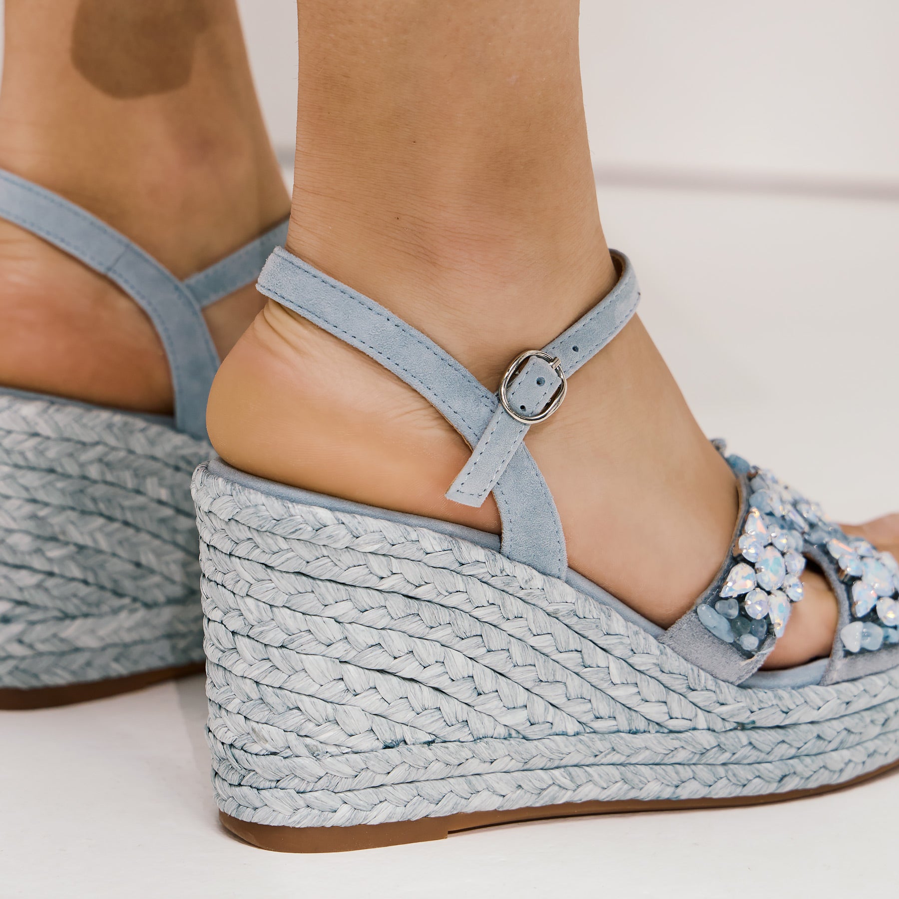 Alma en Pena 278 Πλατφόρμες με Κρύσταλλα - Jeans