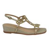 Alma en Pena 51780 Χαμηλή Πλατφόρμα T-Strap - Χρυσό