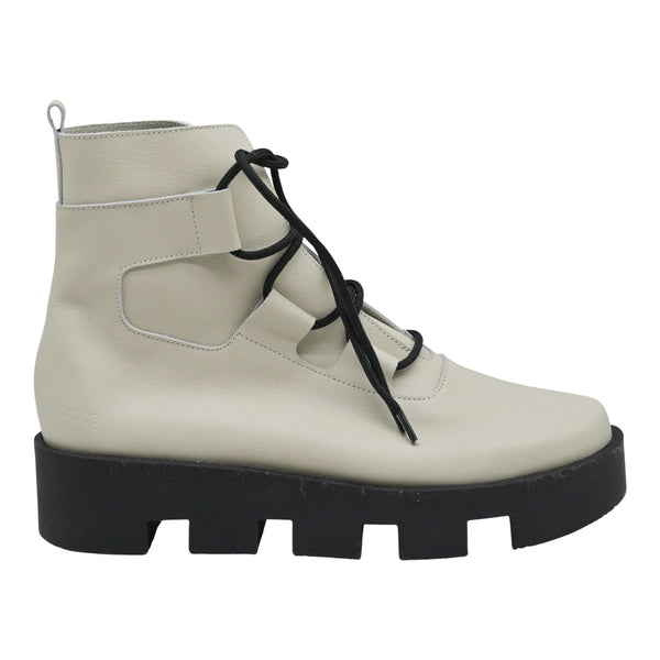 Arche Treena Μποτάκια Chunky με Κορδόνια - Craie