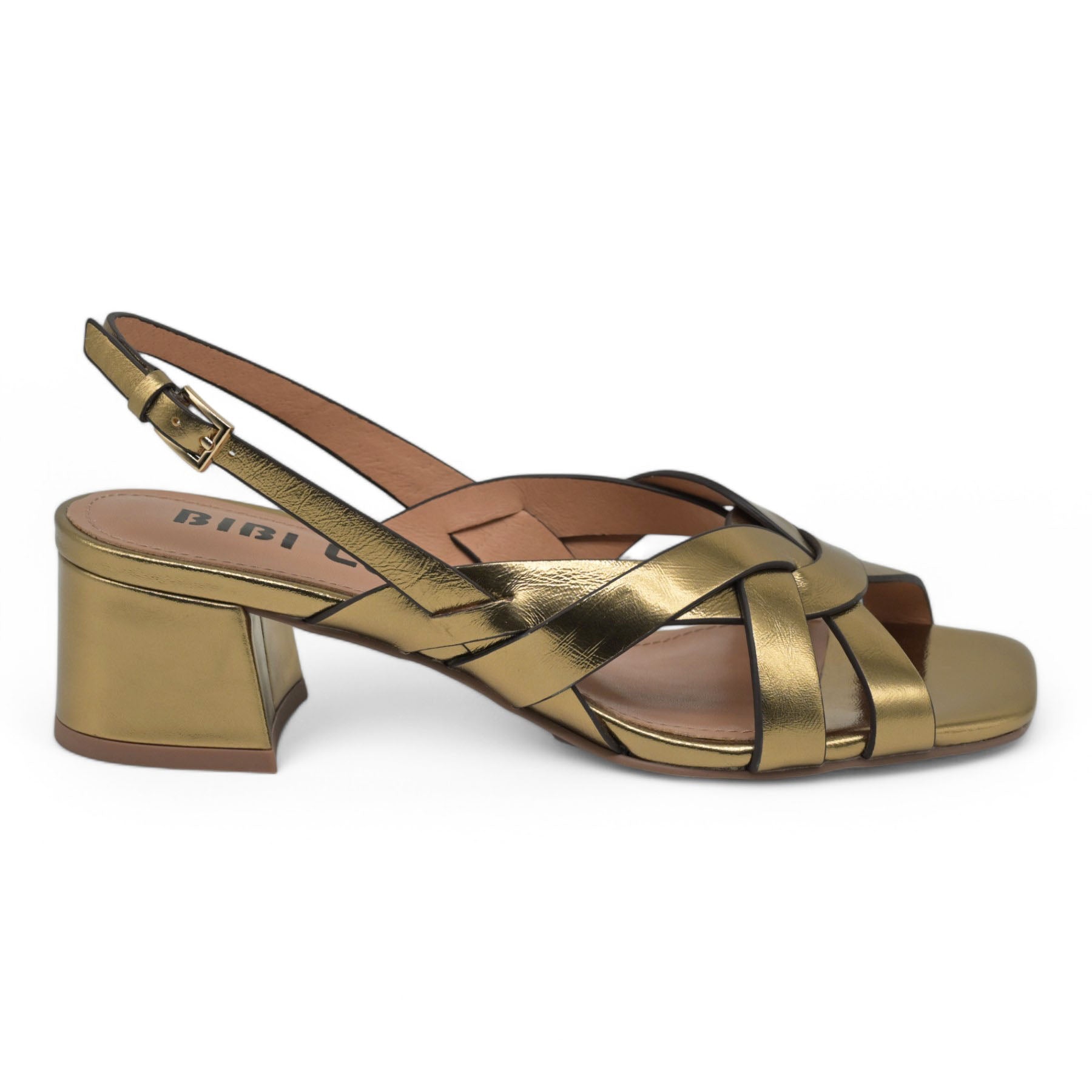 Bibi Lou 630 Χαμηλά Πέδιλα με Πλέξη - Platino