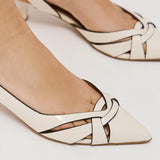 Bibi Lou 632 Slingback Γοβάκια Λουστρίν - Off White