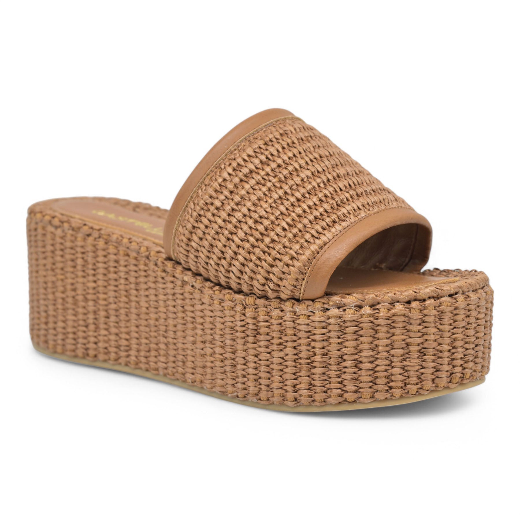 Casteller 923 Παντόφλες Δίπατες Raffia - Cuero