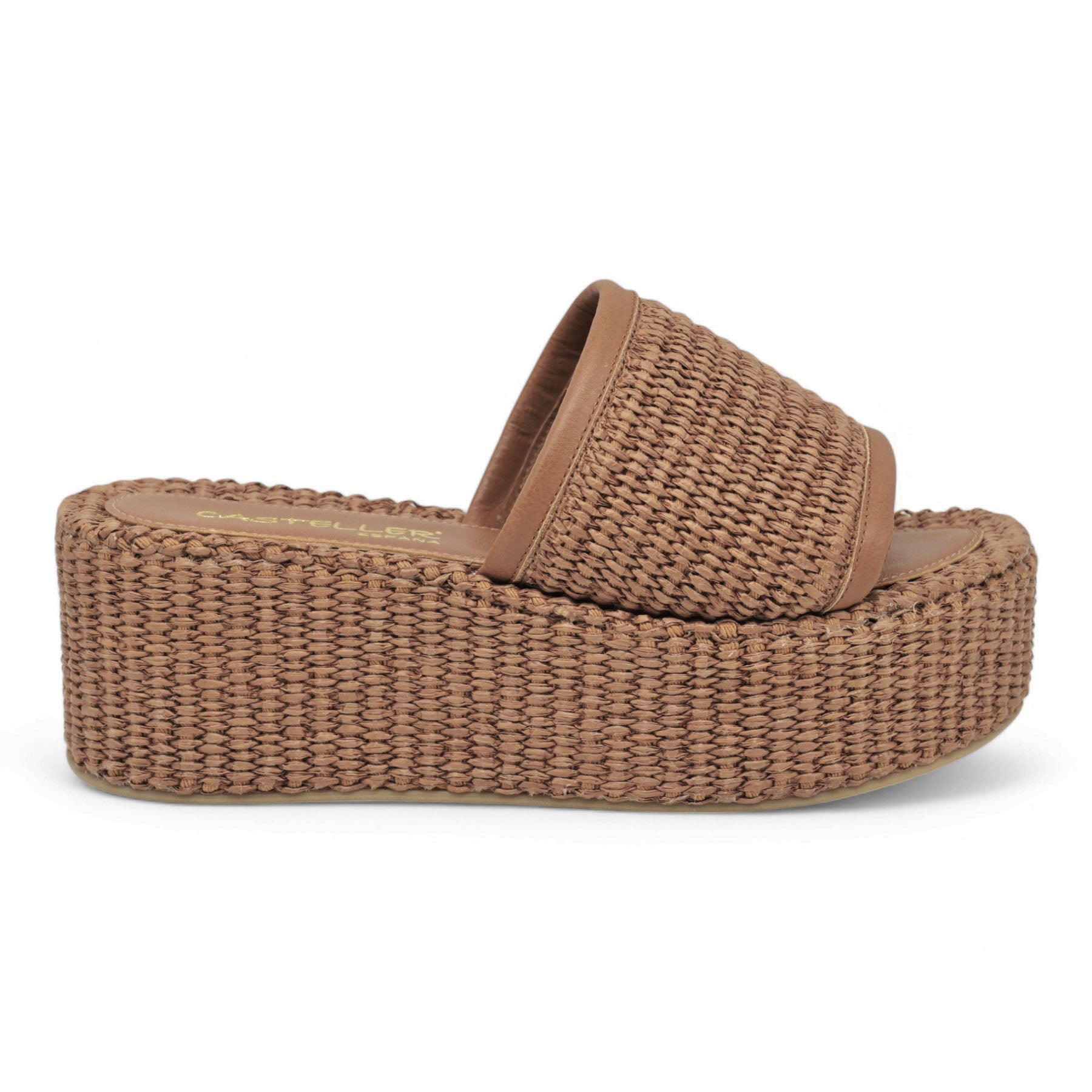 Casteller 923 Παντόφλες Δίπατες Raffia - Cuero