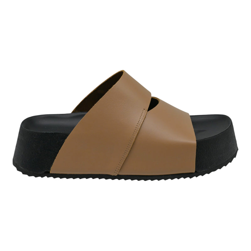 Galleria di Scarpe Paloma Δίπατες Παντόφλες - Μόκα
