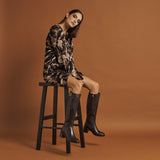 Gianni Crasto 2559G Μπότες με Τακούνι και Αγκράφα - Testa