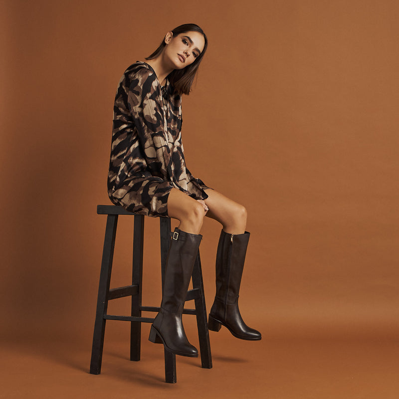 Gianni Crasto 2559G Μπότες με Τακούνι και Αγκράφα - Testa