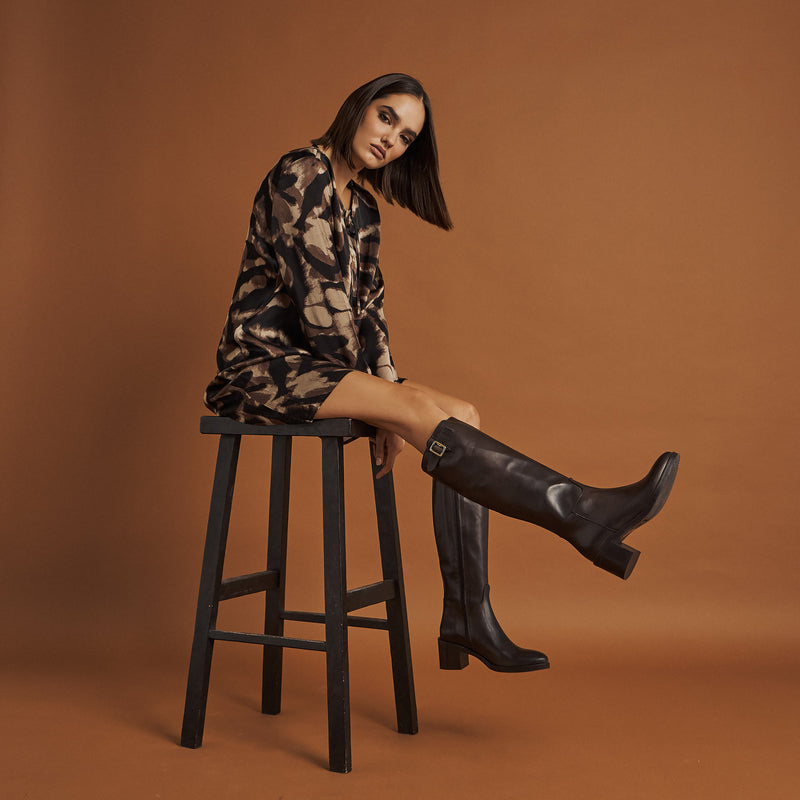 Gianni Crasto 2559G Μπότες με Τακούνι και Αγκράφα - Testa