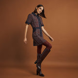 Gianni Crasto 8557 Μπότες με Ψηλή Γάμπα και Τακούνι - Μπορντό Δέρμα