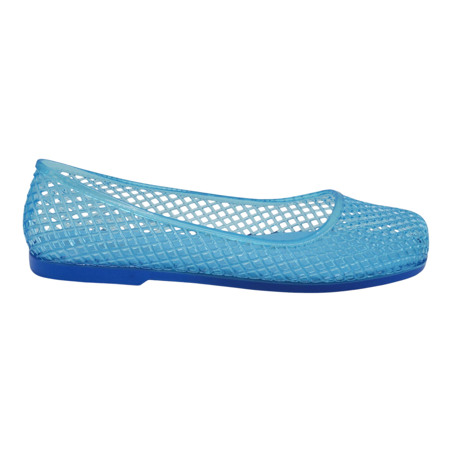 Jeffrey Campbell Breze Μπαλαρίνες Φλατ με Δίχτυ - Γαλάζιο
