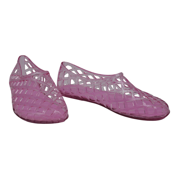 Jeffrey Campbell Jellz Μπαλαρίνες Φλατ με Δίχτυ - Ροζ