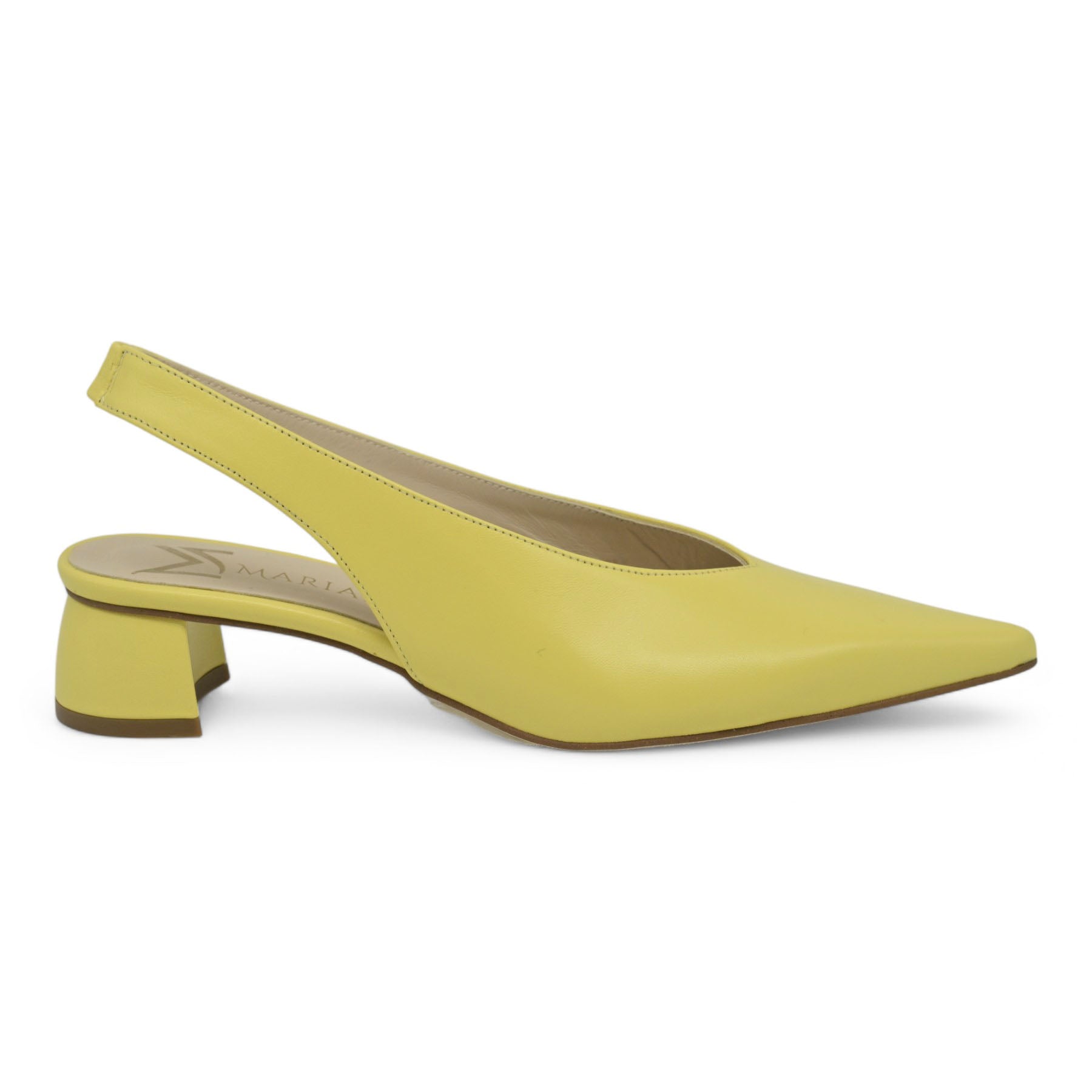 Marian 1203 Slingback Γόβες - Κίτρινο