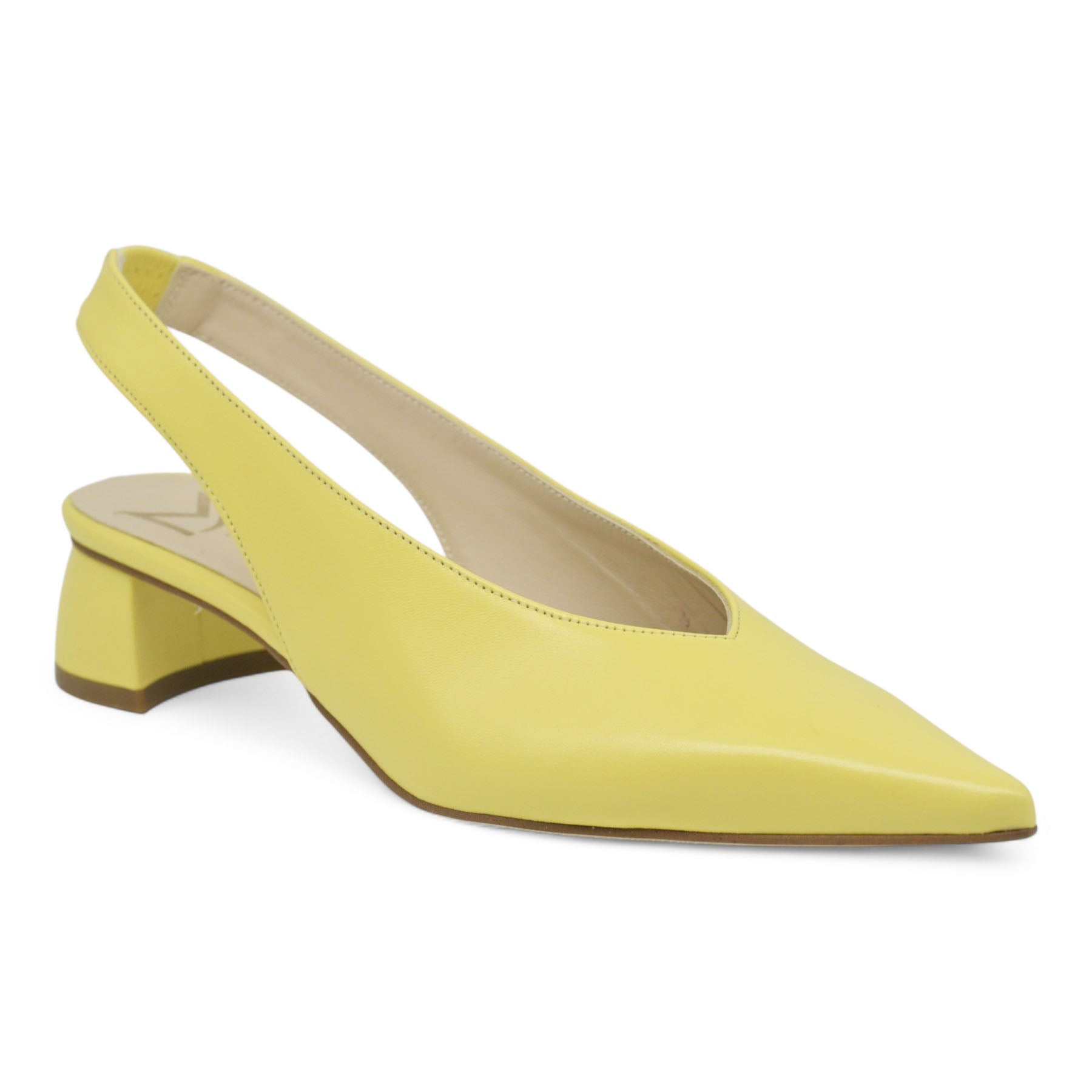 Marian 1203 Slingback Γόβες - Κίτρινο