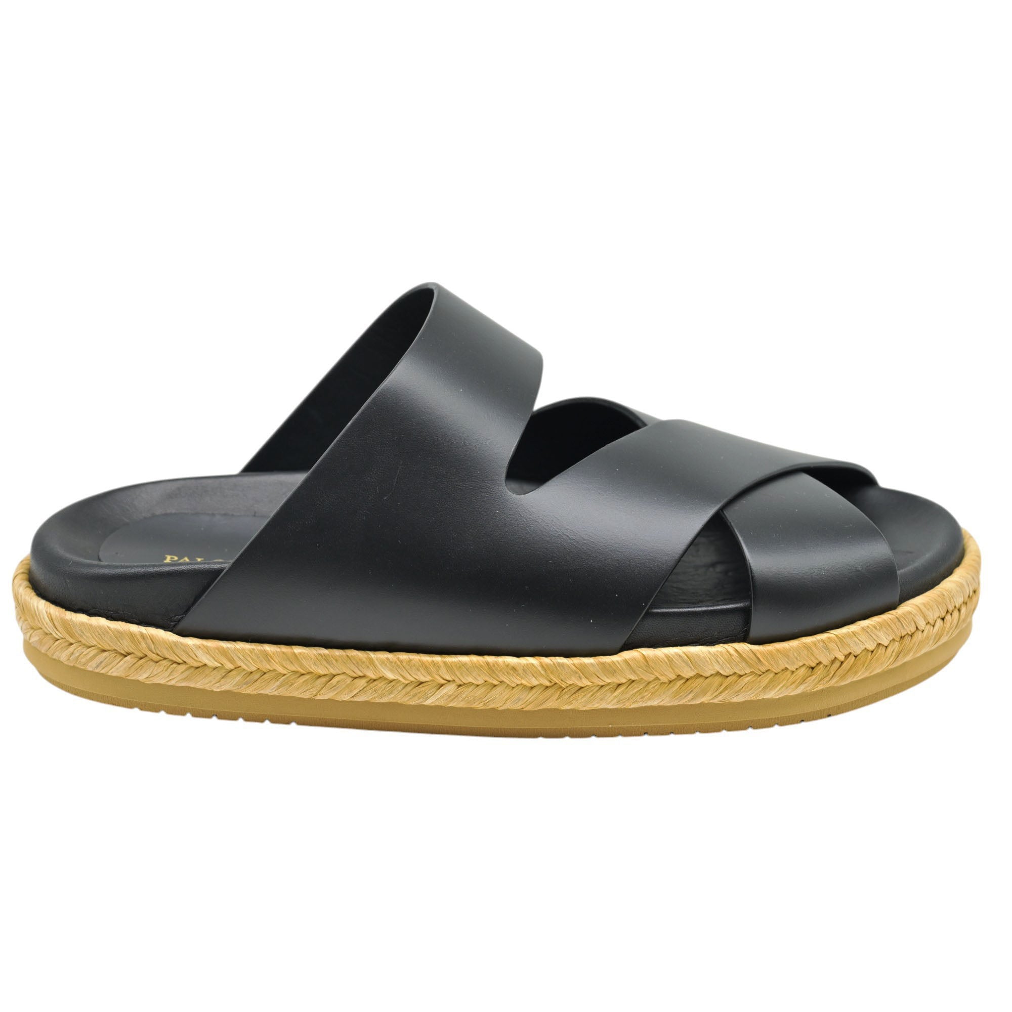 Paloma Barcelo Helene Δίπατες Παντόφλες Χιαστί - Μαύρο