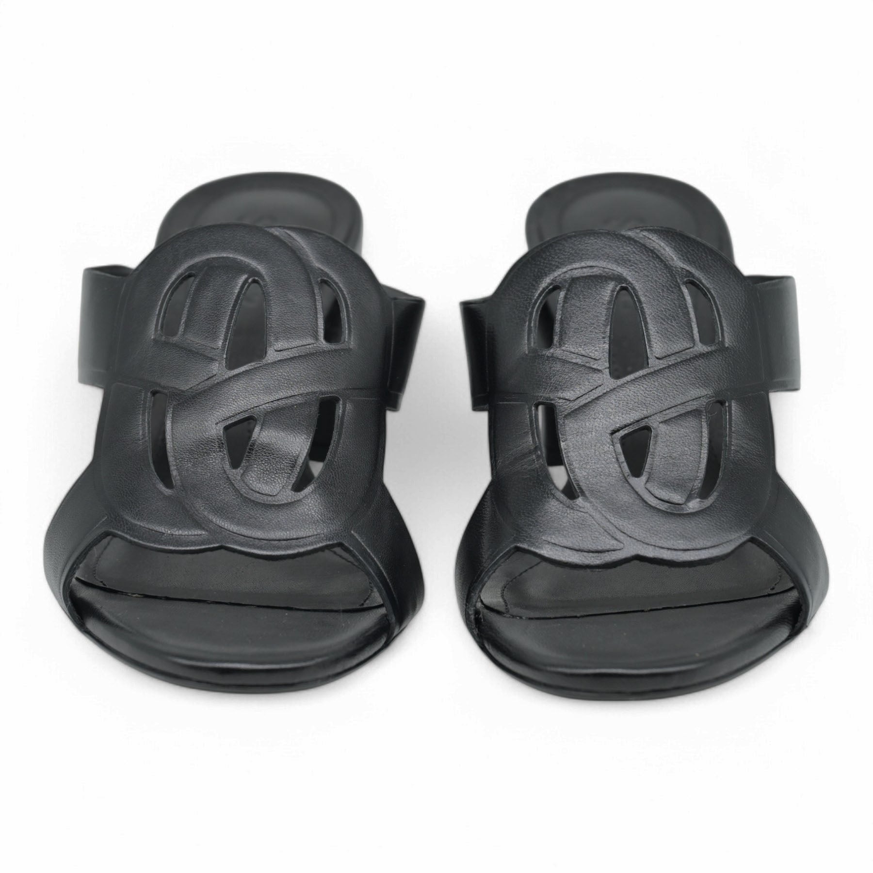 SCHUTZ 20001 Mules με Καρέ Τακούνι - Μαύρο