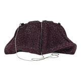 Twenty Fourhaitch Mirach Τσάντα Clutch με Διακοσμητικές Πέτρες - Μπορντό