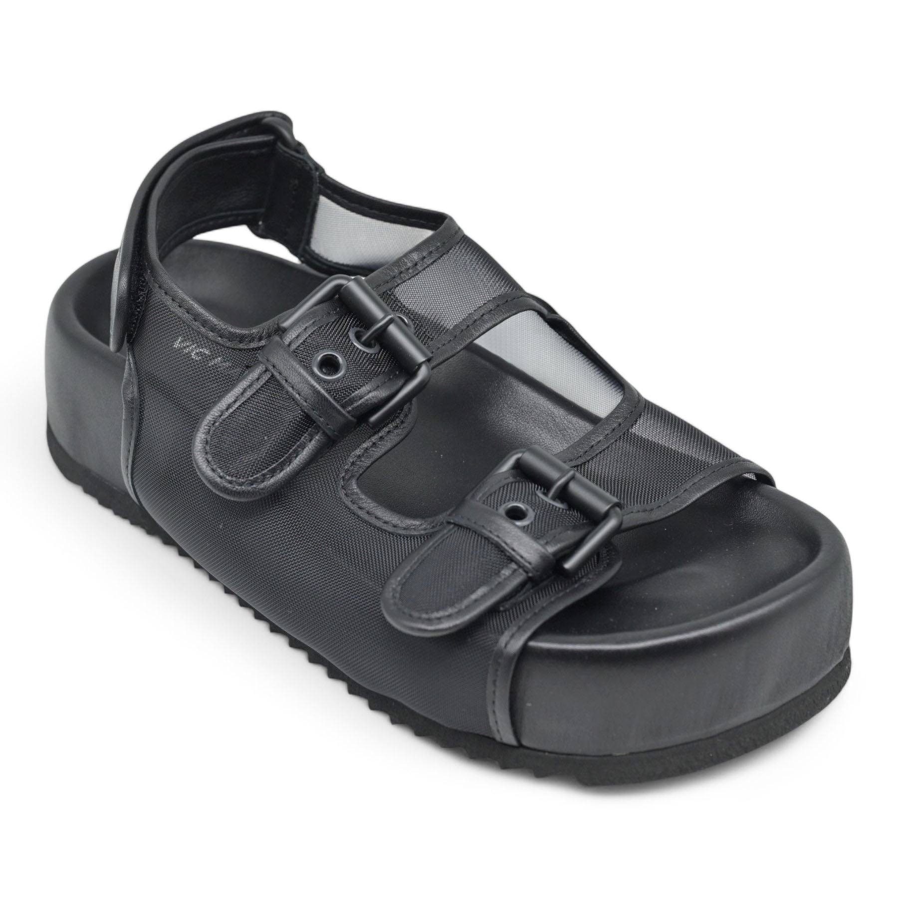 VIC MATIE 3404 Πέδιλο Δίπατο με Διαφάνεια - Μαύρο