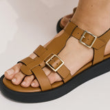 Wonders 1012 Σανδάλια T-Strap - Cuero
