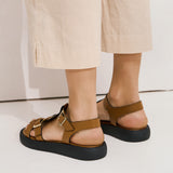 Wonders 1012 Σανδάλια T-Strap - Cuero