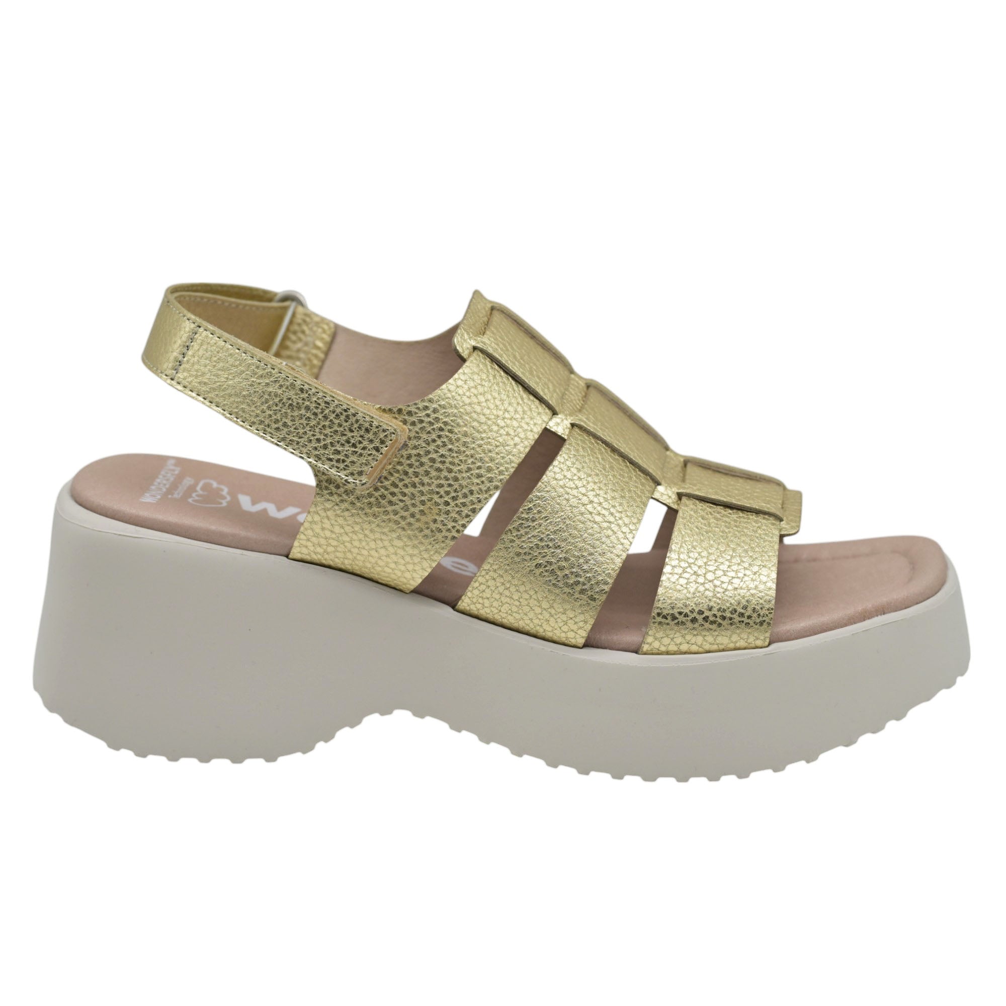 Wonders 9724 Χαμηλές Πλατφόρμες - Platino