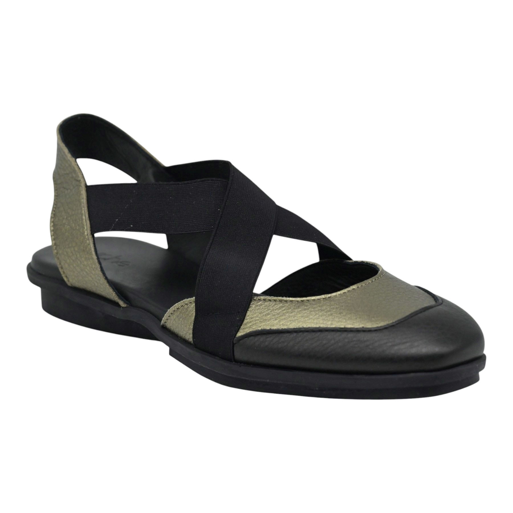 Arche Dinaby Μπαλαρίνες Slingback Χιαστί - Noir/Moony