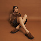 Arche Havock Loafers με Ανάγλυφη Σόλα - Cognac Hazel