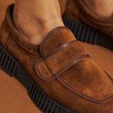 Arche Havock Loafers με Ανάγλυφη Σόλα - Cognac Hazel