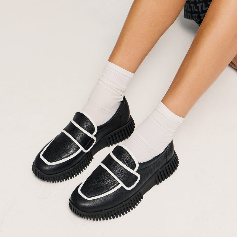 Arche Havock Loafers - Noir/Blanc