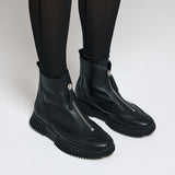 Arche Havzip Μποτάκια Αστραγάλου με Φερμουάρ - Noir