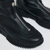 Arche Havzip Μποτάκια Αστραγάλου με Φερμουάρ - Noir