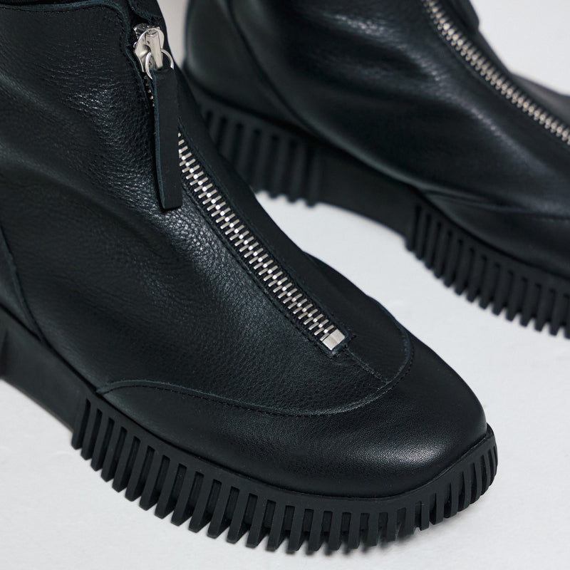 Arche Havzip Μποτάκια Αστραγάλου με Φερμουάρ - Noir