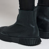 Arche Havzip Μποτάκια Αστραγάλου με Φερμουάρ - Noir