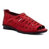 Arche Loafers Peep Toe με Laser Cut - Feu