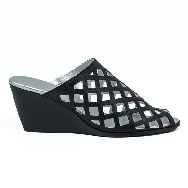 Arche Egahya Πλατφόρμες Slip on με Laser Cut - Noir/Argent