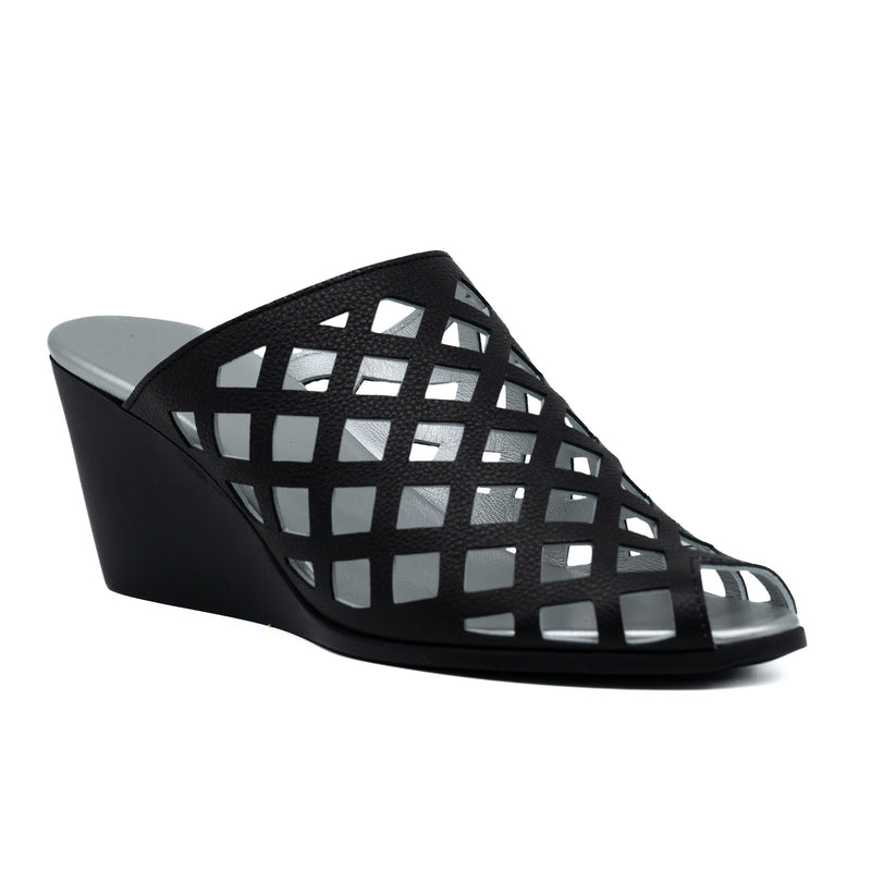 Arche Egahya Πλατφόρμες Slip on με Laser Cut - Noir/Argent