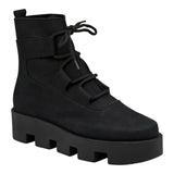 Arche Treena Μποτάκια Chunky με Κορδόνια - Noir