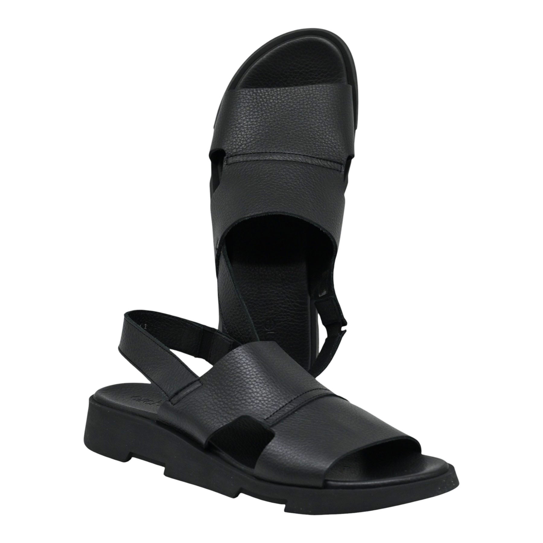 Arche Vakwao Σανδάλια Slingback με Ανοίγματα - Noir