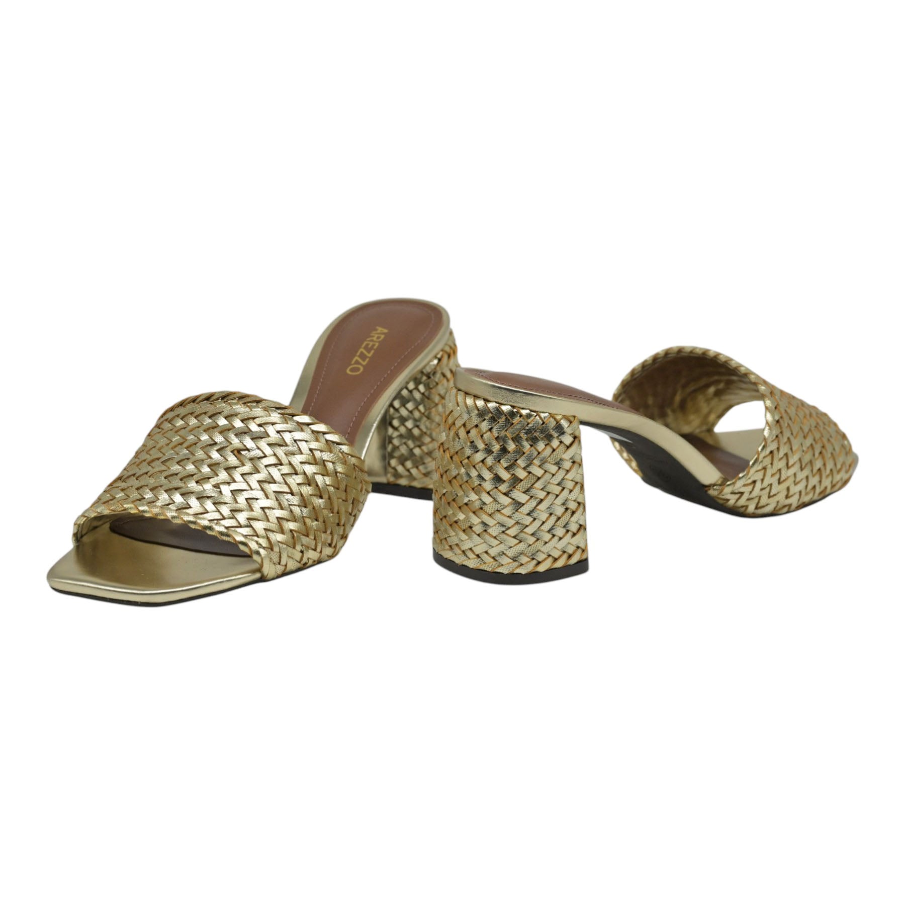 Arezzo 13191 Mules Πλεκτά - Platino