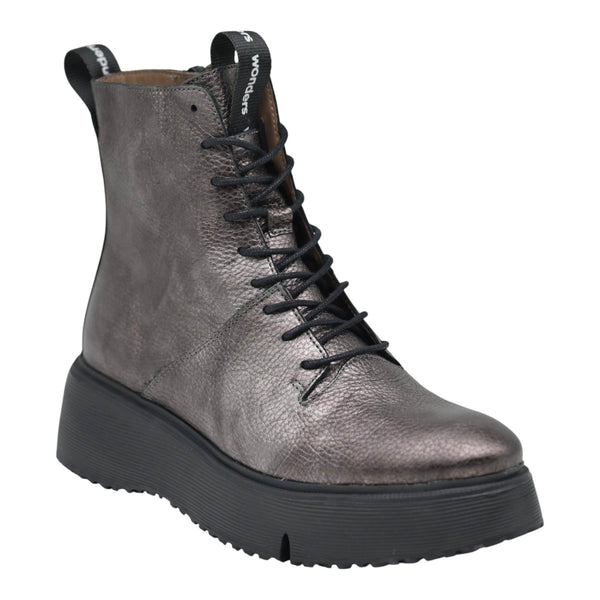 Wonders 9350 Αρβυλάκια Flatform - Plomo