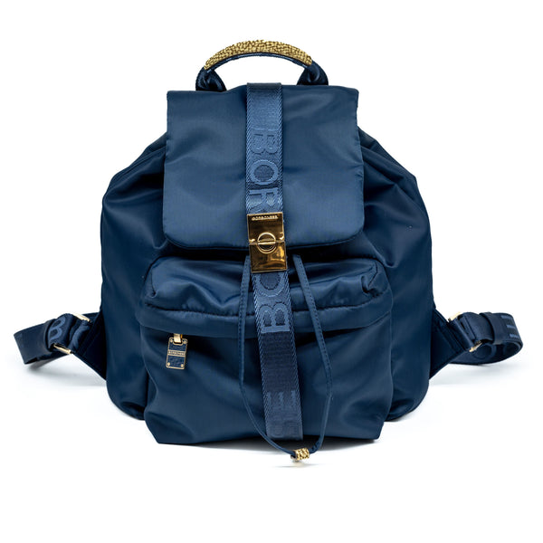 Borbonese 933866 Τσάντα Backpack με Ιμάντες - Μπλε
